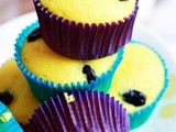 Lemon muffins recipe | vegan lemon muffins | How to make lemon muffins