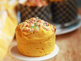 Mango muffins recipe | Eggless mango muffins recipe