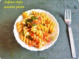 Masala pasta recipe (Indian Style Pasta)