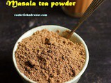 Masala tea powder recipe, how to make masala tea powder | Chai masala powder