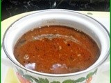 Milagu kuzhambu (Stew with black peppercorns)