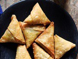 Onion Samosa (Irani Samosa)