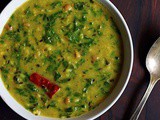 Palak Dal Recipe (Spinach Dal)