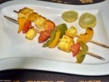 Paneer tikka(oven method)