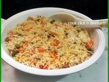 Paneer vegetable pulao