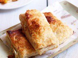 Pizza puff recipe with homemade pastry sheet