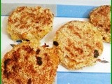 Potato-carrot cutlet