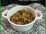 Pudhina-kothumalli thogayal(Semi dry chutny with mint and cliantro leaves)