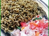 Pudhina rice(mint flavored rice)
