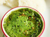 Pudina chutney recipe for idli, dosa | Mint chutney recipe with coconut