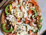 Skillet pizza recipe without yeast | No yeast no bake pizza recipe