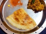 Sweet corn masala dosai