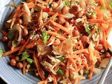 Thai Carrot Salad- Fresh & Flavorful