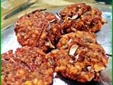 Vazhaipoo vadai (deep fried dumplings with banana blossom flower)