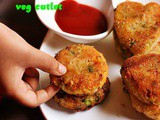 Veg Cutlet Recipe | Vegetable Cutlet Recipe | How To Make Cutlet