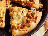 Veg pizza recipe, how to make vegetable pizza recipe | Easy veggie pizza recipe