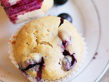 Vegan blueberry muffins