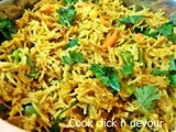 Vegetable vermicelli upma