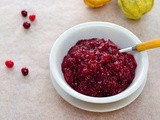 3-Ingredient Paleo Cranberry Sauce