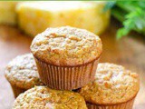 Carrot Pineapple Muffins (Paleo, Gluten Free, Grain Free)