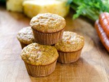 Carrot Pineapple Paleo Muffins