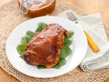 Crockpot Barbecue Turkey Thighs