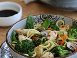 Easy Chicken & Veggie Stir Fry with Zoodles