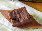 Fudgy Coconut Flour Brownies (Gluten Free, Dairy Free, Paleo)