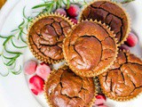 Healthy Banana Gingerbread Muffins