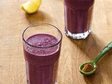 Paleo Blueberry Pie Smoothie