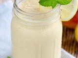 Peach Coconut Milk Smoothie