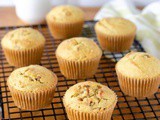 Walnut Muffins with Olive Oil & Honey