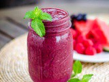 Watermelon Berry Smoothie