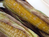 Grilled Corn Soup with Pepper and Cilantro