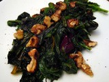 Mixed Greens with Garlic and Toasted Walnuts