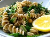 Mostly Plants in a Hurry: One-Pot Pasta with Arugula and Lemon