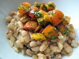 Mostly Plants in a Hurry: White Beans with Tomatoes and Cilantro