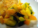 Saffron Zucchini