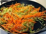 Sauteed Leeks and Carrots