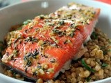 Slow-Baked Salmon with Lemon and Thyme