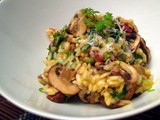 Smoked Bacon and Mushroom Risotto