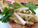 White Bean and Chickpea Spread with Cumin and Cilantro