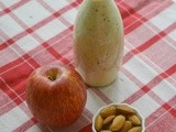 Apple Almond Breakfast Smoothie | Vegan Apple Smoothie