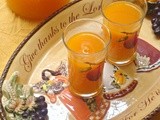 Carrot Cooler | Carrot Orange Juice | Healthy fruit & veg drink recipe