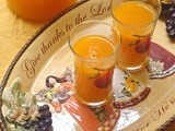 Carrot Cooler | Carrot Orange Juice | Healthy fruit & veg drink recipe