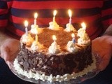 Chocolate Forest Cake ~ Happy Birthday Husband ♥