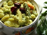 Kerala Style Aviyal Recipe | Mixed Vegetable Coconut Curry | Kerala Vegetarian Curry