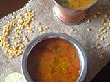 Lemon Rasam | Dal Lemon Rasam | South Indian Tamarind Curry