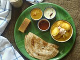 Mini Breakfast Thali | South Indian Mini Tiffen Recipes ~ a Virtual Birthday Treat for Manjula Bharath