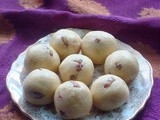 Rava Laddu using Condensed Milk | Sooji Laddu | Indian Sweet Recipe